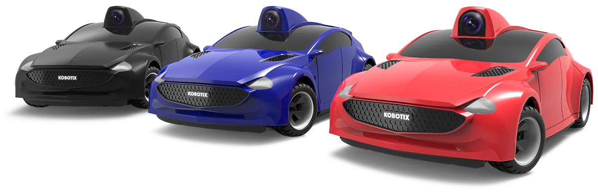 Kobotix Real Racer,Voiture télécommandée avec caméra,HD First Person View  Video Feed,FPV RC Car,Gyroscope intégré,Contrôleur et casque  inclus,Contrôlé